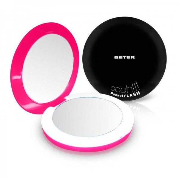 Beter Glowy Espejo de Bolsillo Doble (normal + A