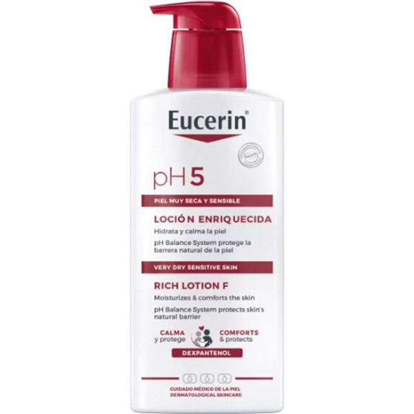 Eucerin pf5 locion enriquecida piel muy seca y sensible 400ml