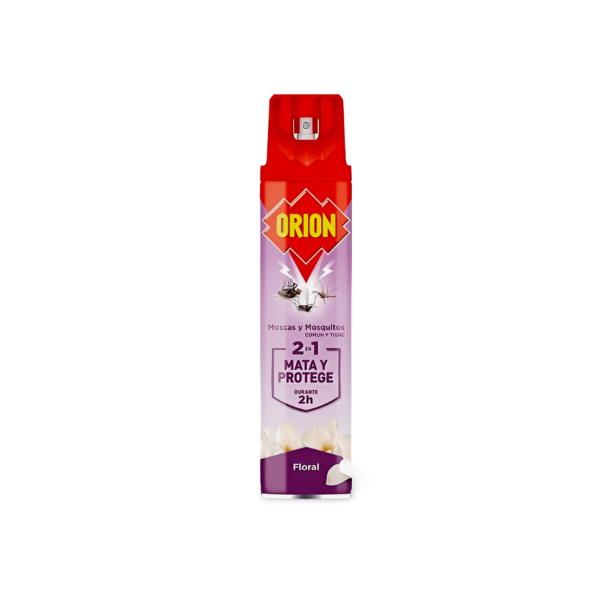 Orion insecticida spray Moscas y Mosquitos Floral 600ml