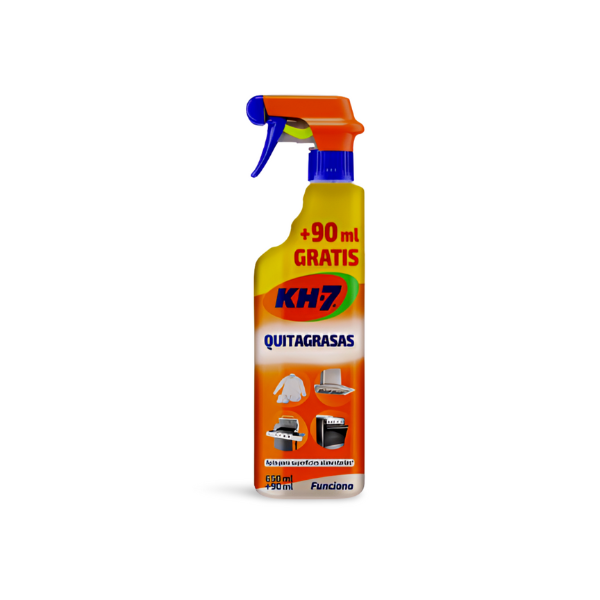 Kh-7 quitagrasas spray 650 + 90ml GRATIS